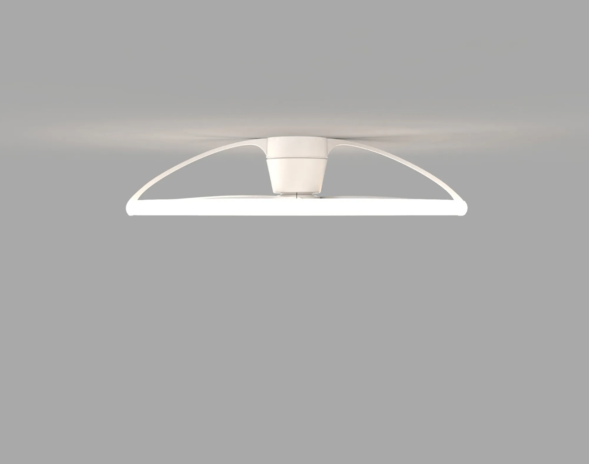 Nepal 75W LED Dimmable Ceiling Light & Fan, Remote / APP / Voice Controlled White M7530  Mantra Nepal